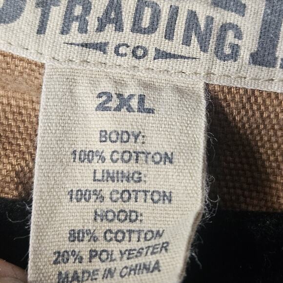 Duluth Trading Company Fire Hose Standard Fit Hooded Limber Jacket Size 2XL - Picture 10 of 10